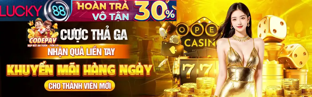 Banner quảng cáo các chương trình khuyến mãi casino tại 89win Nhà Cái